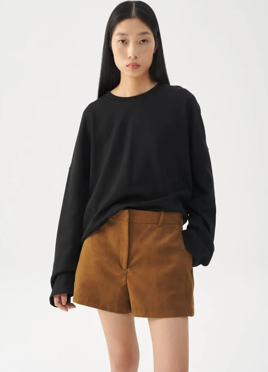 Boxy Long Sleeve T-Shirt W